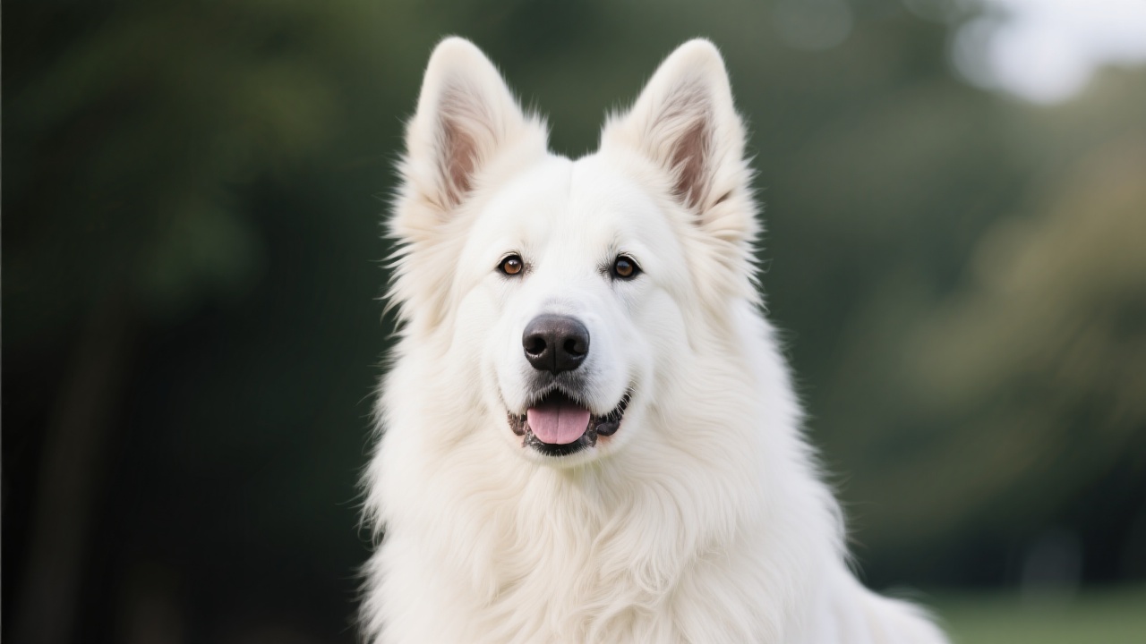 白色瑞士牧羊犬 主视图